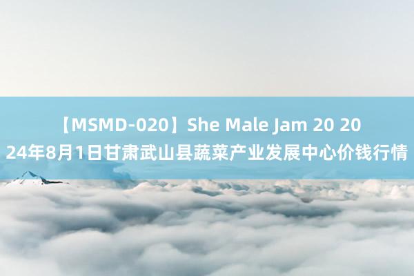 【MSMD-020】She Male Jam 20 2024年8月1日甘肃武山县蔬菜产业发展中心价钱行情