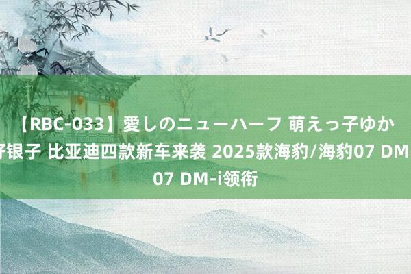 【RBC-033】愛しのニューハーフ 萌えっ子ゆか 准备好银子 比亚迪四款新车来袭 2025款海豹/海豹07 DM-i领衔