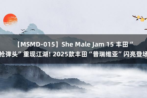 【MSMD-015】She Male Jam 15 丰田“枪弹头”重现江湖! 2025款丰田“普瑞维亚”闪亮登场