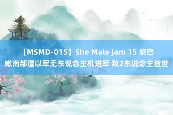 【MSMD-015】She Male Jam 15 黎巴嫩南部遭以军无东说念主机进军 致2东说念主逝世