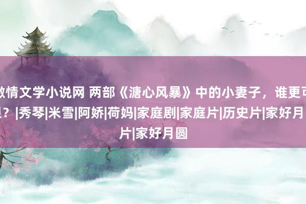 激情文学小说网 两部《溏心风暴》中的小妻子，谁更可恨？|秀琴|米雪|阿娇|荷妈|家庭剧|家庭片|历史片|家好月圆